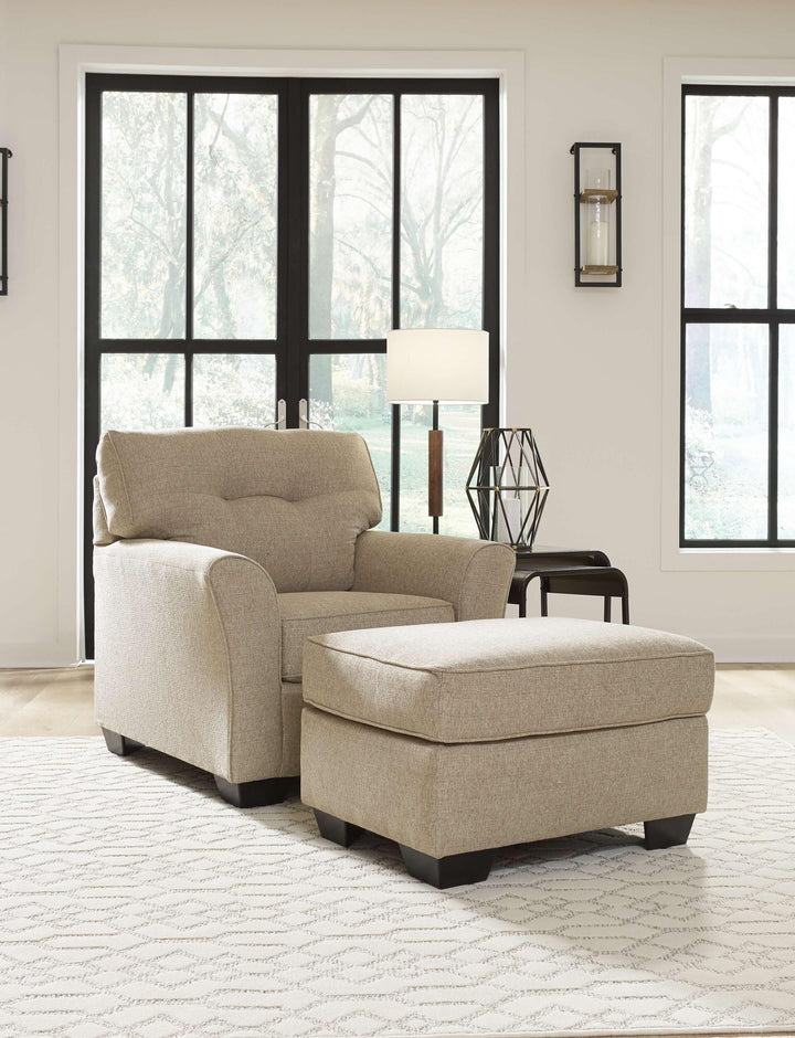 ASHLEY FURNITURE PKG007339 Chair and Ottoman