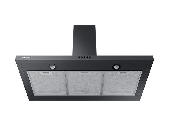 SAMSUNG NK36R5000WG 36" Wall Mount Hood in Black Stainless Steel