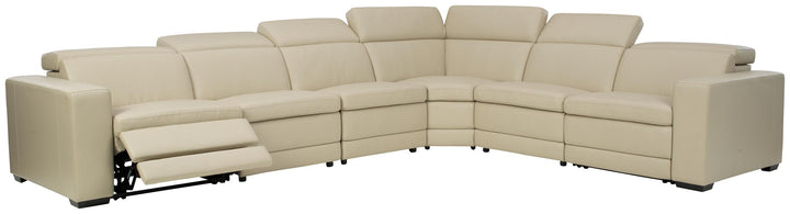 ASHLEY FURNITURE U59604S5 Texline 7-piece Power Reclining Sectional