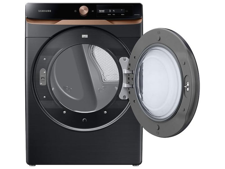 SAMSUNG DVE46BG6500VA3 7.5 cu. ft. AI Smart Dial Electric Dryer with Super Speed Dry and MultiControl TM in Brushed Black