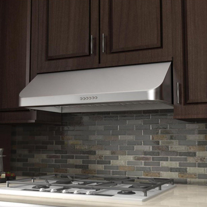 ZLINE KITCHEN AND BATH 62330 ZLINE Ducted Under Cabinet Range Hood in Stainless Steel Size: 30 Inch