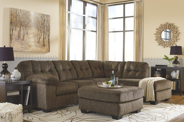 ASHLEY FURNITURE PKG001586 2-piece Sectional With Ottoman