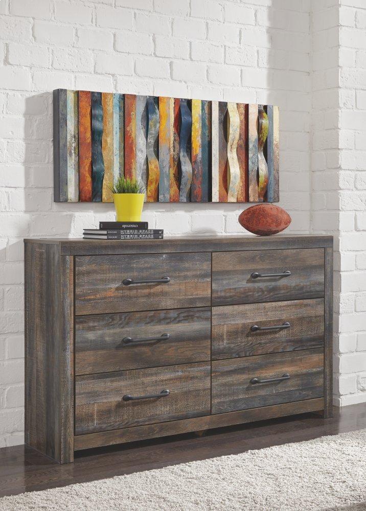 ASHLEY FURNITURE PKG007513 Queen Panel Headboard With Dresser