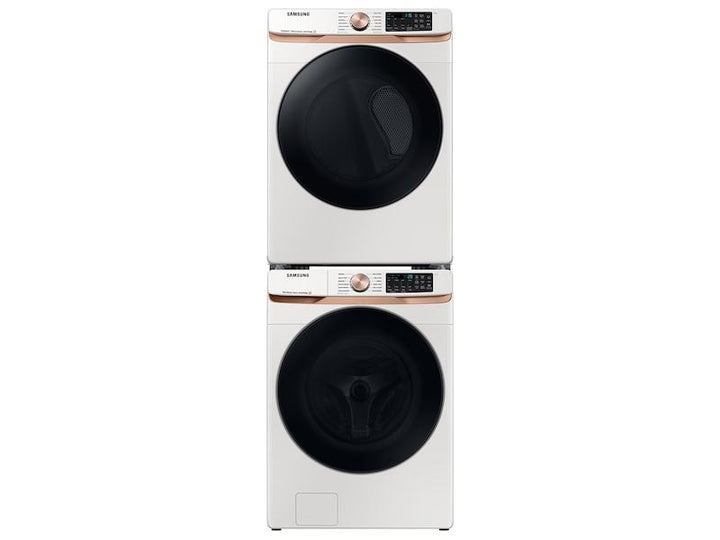 SAMSUNG DVE50BG8300EA3 7.5 cu. ft. Smart Electric Dryer with Steam Sanitize+ and Sensor Dry in Ivory