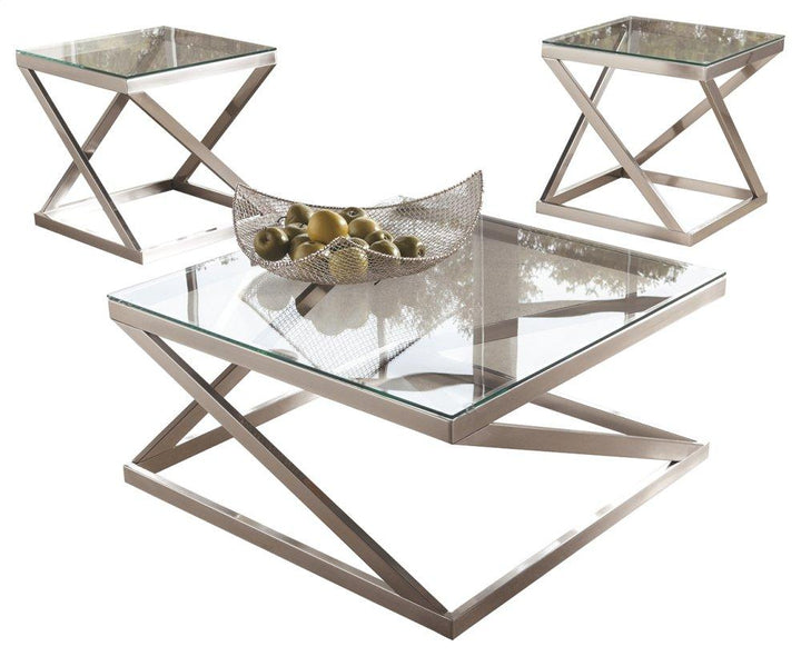 ASHLEY FURNITURE PKG000612 Coffee Table With 2 End Tables