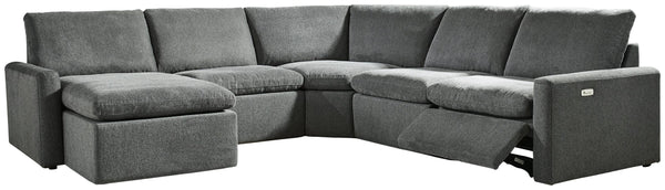 ASHLEY FURNITURE 60508S3 Hartsdale 5-piece Power Reclining Sectional With Chaise