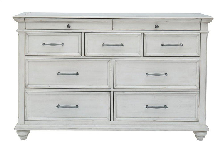 ASHLEY FURNITURE PKG007938 Queen Panel Bed With Storage With Dresser