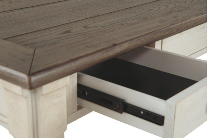 ASHLEY FURNITURE PKG008038 Home Office Desk and Storage