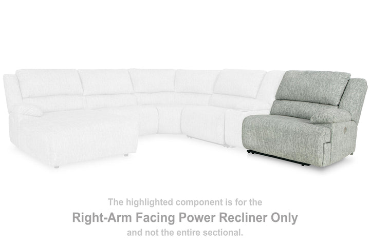 ASHLEY FURNITURE 2930262 Mcclelland Right-arm Facing Power Recliner