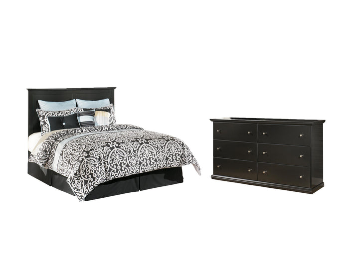 ASHLEY FURNITURE PKG007410 Queen/full Panel Headboard With Dresser