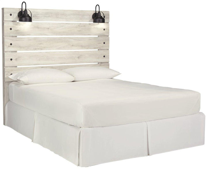 ASHLEY FURNITURE PKG002958 Queen Panel Headboard With Mirrored Dresser