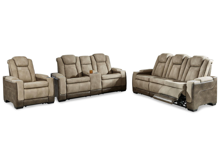 ASHLEY FURNITURE PKG013055 Sofa, Loveseat and Recliner