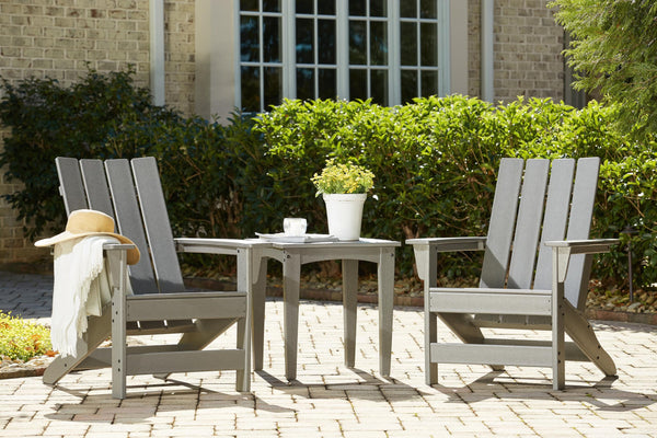 ASHLEY FURNITURE PKG011418 Outdoor Chair With End Table