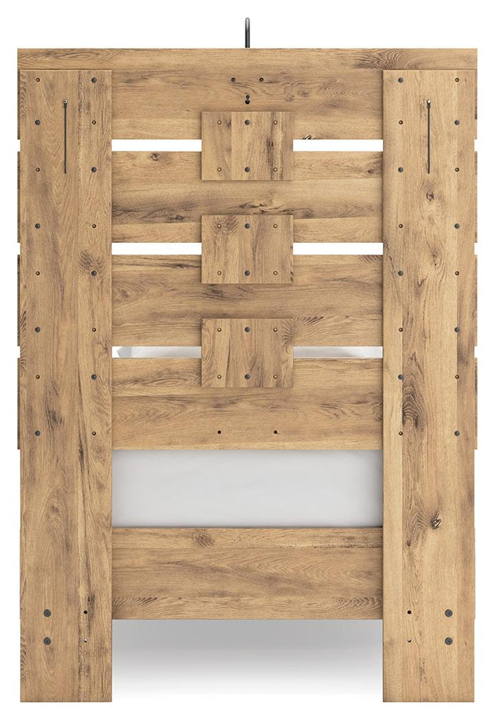 ASHLEY FURNITURE EB2712B6 Larstin Twin Panel Platform Bed