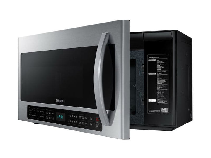 SAMSUNG ME21R7051SS 2.1 cu. ft. Over-the-Range Microwave with Sensor Cooking in Fingerprint Resistant Stainless Steel