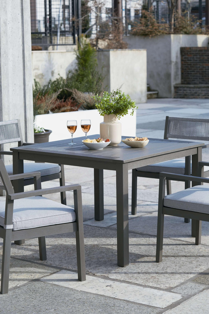 ASHLEY FURNITURE PKG013828 Outdoor Dining Table and 4 Chairs