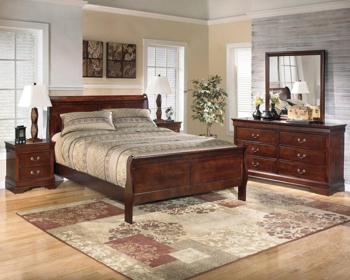 ASHLEY FURNITURE PKG000497 Full Sleigh Bed With 2 Nightstands