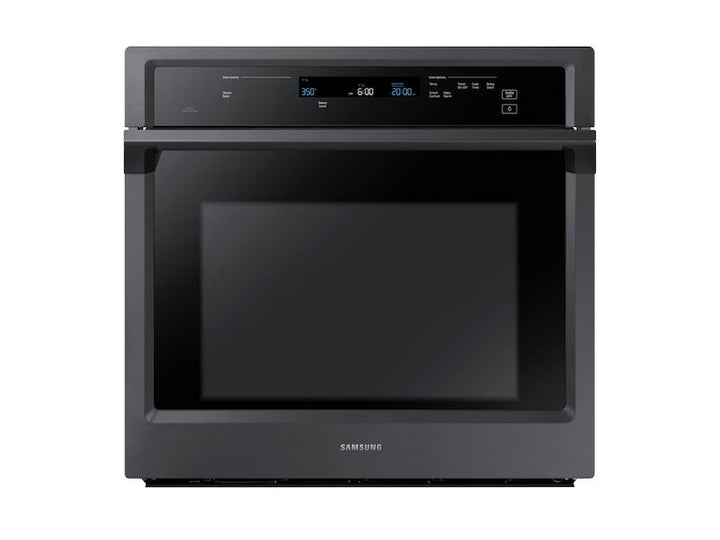 SAMSUNG NV51K6650SG 30" Smart Single Wall Oven with Steam Cook in Black Stainless Steel