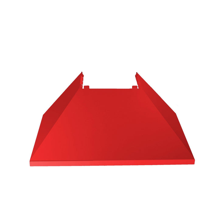 ZLINE KITCHEN AND BATH 8654RM30 ZLINE Ducted ZLINE DuraSnow Stainless Steel R Range Hood with Red Matte Shell Size: 30 Inch