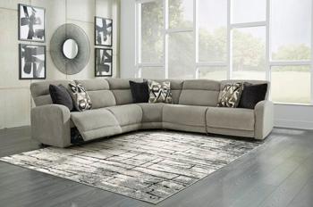 ASHLEY FURNITURE 54405S7 Colleyville 5-piece Power Reclining Sectional