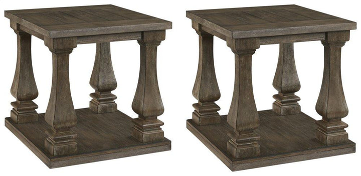 ASHLEY FURNITURE PKG008436 2 End Tables