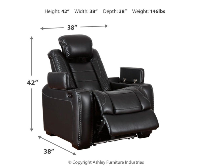 ASHLEY FURNITURE 3700313 Party Time Power Recliner