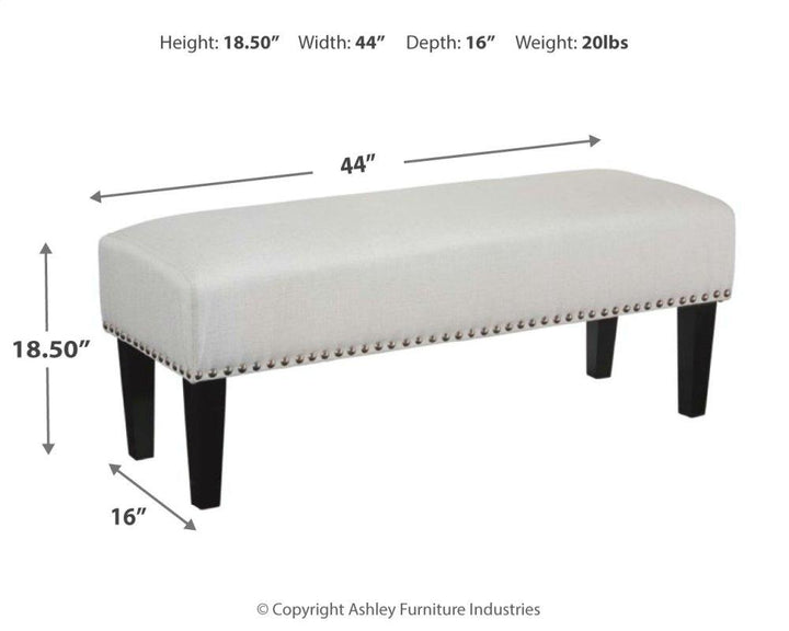 ASHLEY FURNITURE A3000117 Beauland Accent Bench