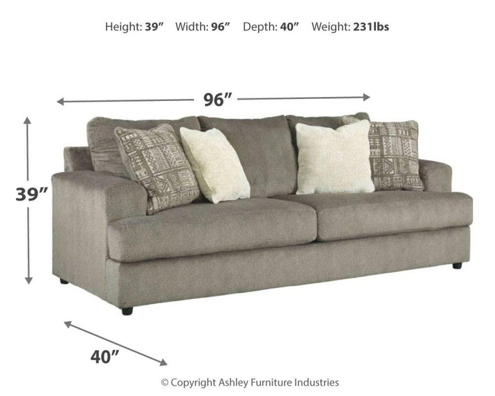 ASHLEY FURNITURE 9510339 Soletren Queen Sofa Sleeper