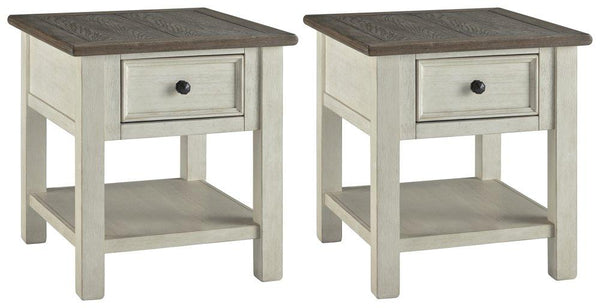 ASHLEY FURNITURE PKG008535 2 End Tables