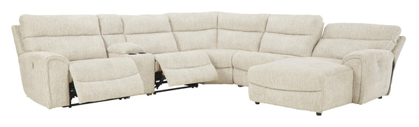 ASHLEY FURNITURE 16303S4 Critic's Corner 6-piece Power Reclining Sectional