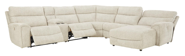 ASHLEY FURNITURE 16303S4 Critic's Corner 6-piece Power Reclining Sectional