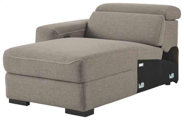 ASHLEY FURNITURE 7700579 Mabton Left-arm Facing Power Reclining Back Chaise