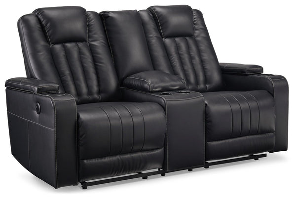 ASHLEY FURNITURE 2400494 Center Point Reclining Loveseat With Console