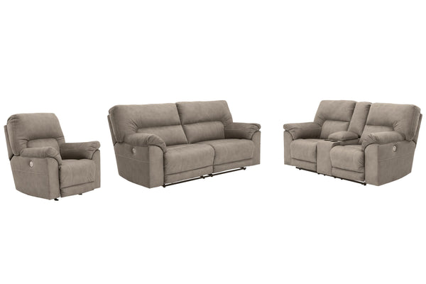 ASHLEY FURNITURE PKG007330 Sofa, Loveseat and Recliner