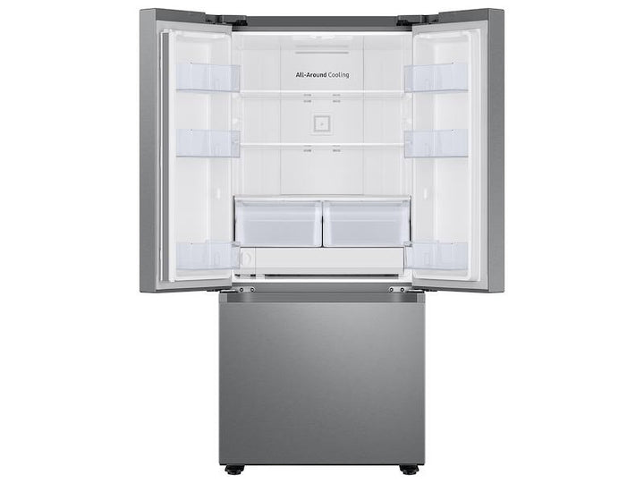 SAMSUNG RF22A4121SR 22 cu. ft. Smart 3-Door French Door Refrigerator in Stainless Steel