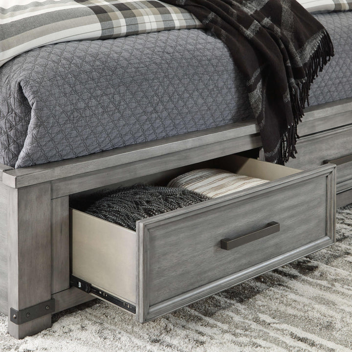 ASHLEY FURNITURE B772B8 Russelyn King Storage Bed