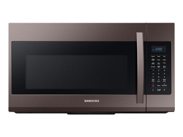 SAMSUNG ME19R7041FT 1.9 cu. ft. Over-the-Range Microwave with Sensor Cooking in Fingerprint Resistant Tuscan Stainless Steel