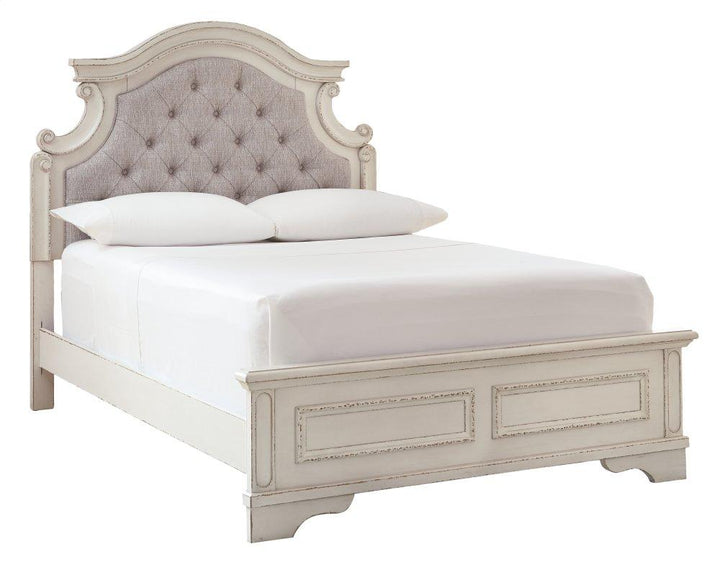 ASHLEY FURNITURE PKG006727 Full Panel Bed With Mirrored Dresser and 2 Nightstands