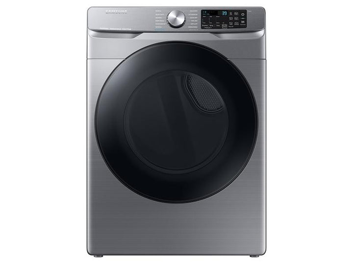 SAMSUNG DVG45B6300P 7.5 cu. ft. Smart Gas Dryer with Steam Sanitize+ in Platinum