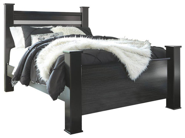 ASHLEY FURNITURE B304B6 Starberry Queen Poster Bed