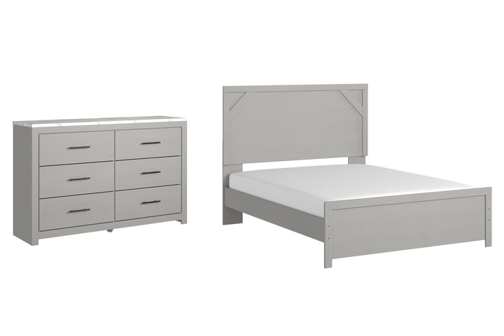 ASHLEY FURNITURE PKG009400 Queen Panel Bed With Dresser
