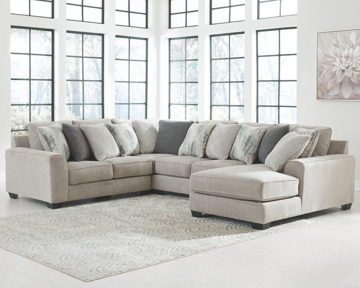 ASHLEY FURNITURE 39504S10 Ardsley 4-piece Sectional With Chaise