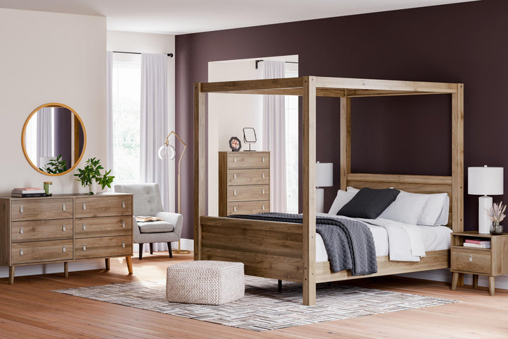 ASHLEY FURNITURE EB1187B8 Aprilyn Queen Canopy Bed