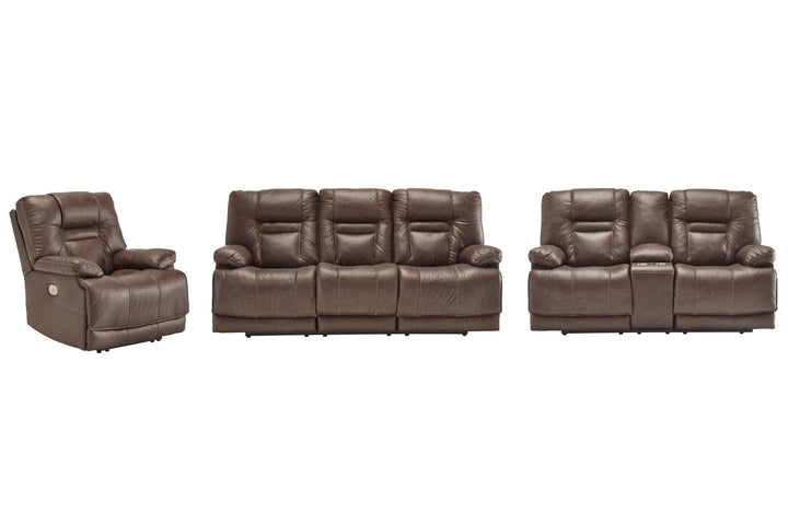 ASHLEY FURNITURE PKG008014 Sofa, Loveseat and Recliner