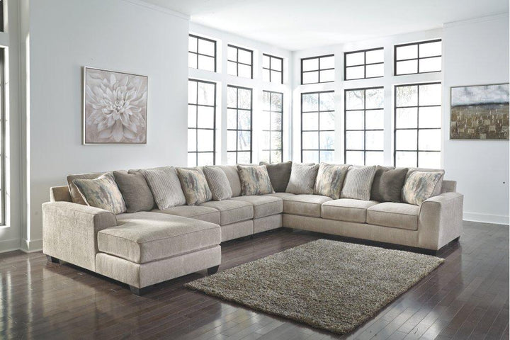 ASHLEY FURNITURE 39504S7 Ardsley 5-piece Sectional With Chaise