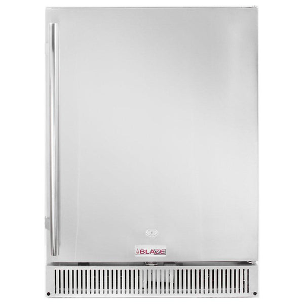 BLAZE GRILLS BLZSSRF50DH Blaze Outdoor Rated Stainless 24" Refrigerator 5.2 cu. ft.