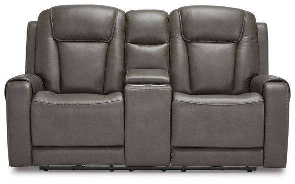 ASHLEY FURNITURE 1180818 Card Player Power Reclining Loveseat