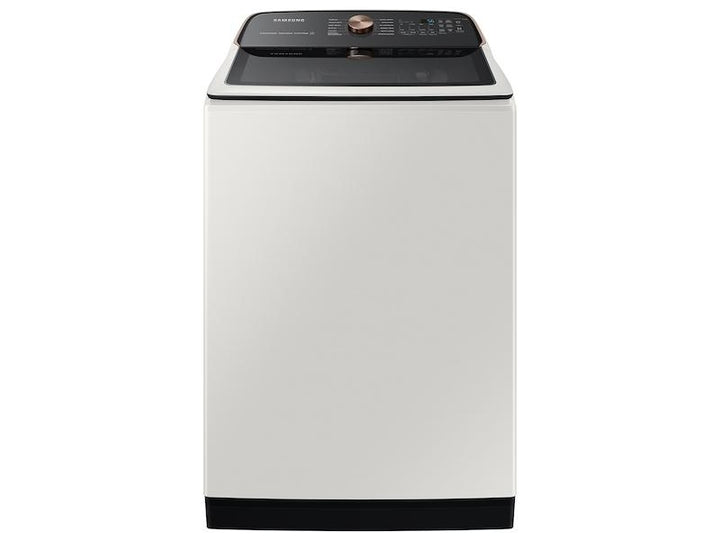 SAMSUNG WA55A7300AE 5.5 cu. ft. Extra-Large Capacity Smart Top Load Washer with Super Speed Wash in Ivory