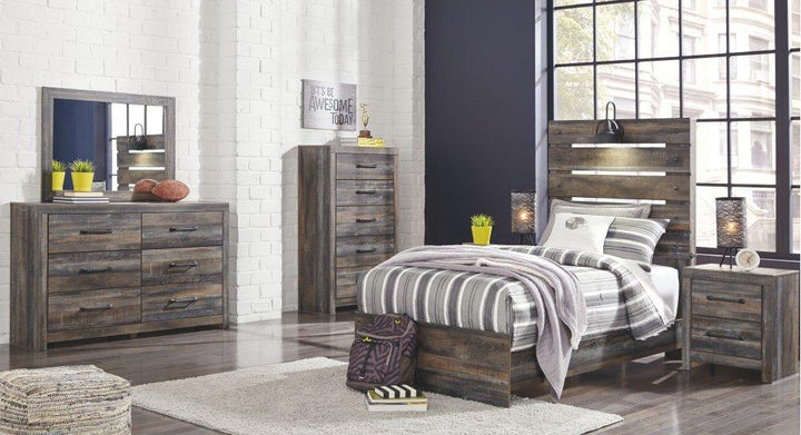 ASHLEY FURNITURE PKG003222 Twin Panel Bed With Dresser