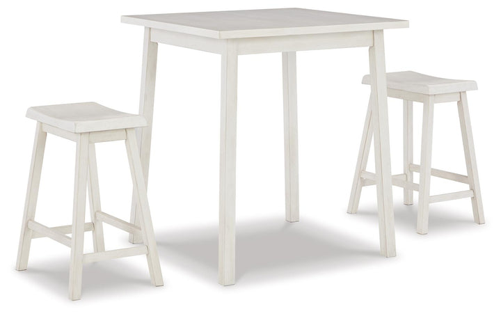 ASHLEY FURNITURE PKG012081 Counter Height Dining Table and 2 Barstools